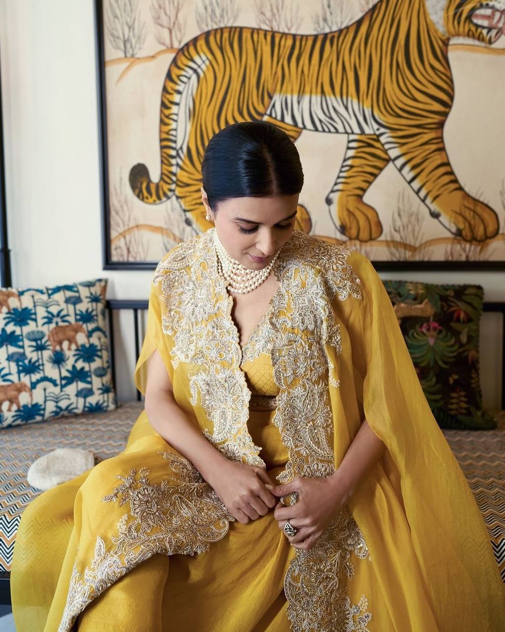 FANCY WESTERN STYLE CORDING SEQUANCE WORK KOTI, BLOUSE WITH SKIRT