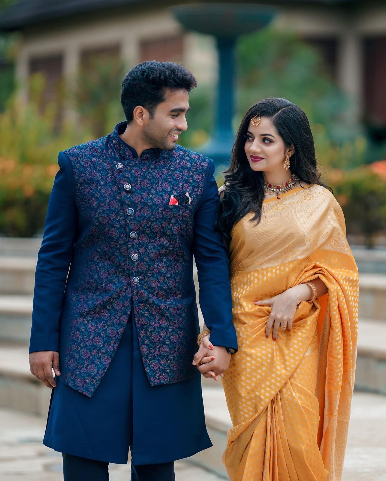 Ethnic Yellow Soft Banarasi Silk Saree With Breathtaking Blouse Piece