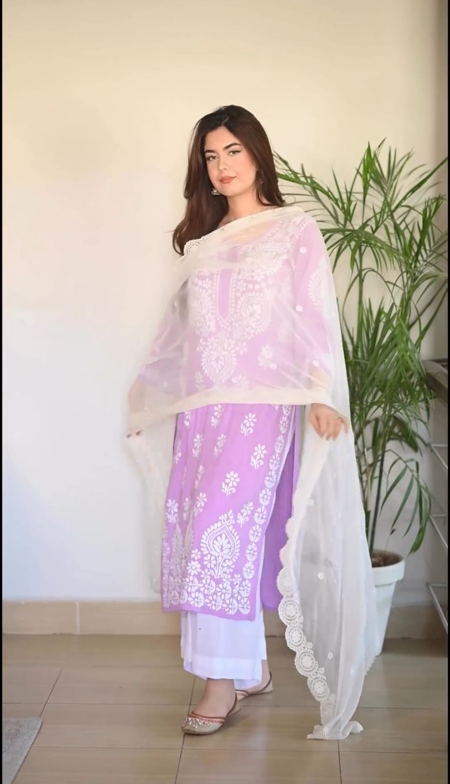 EMBROIDERY WORK SUIT PENT AND DUPATTA