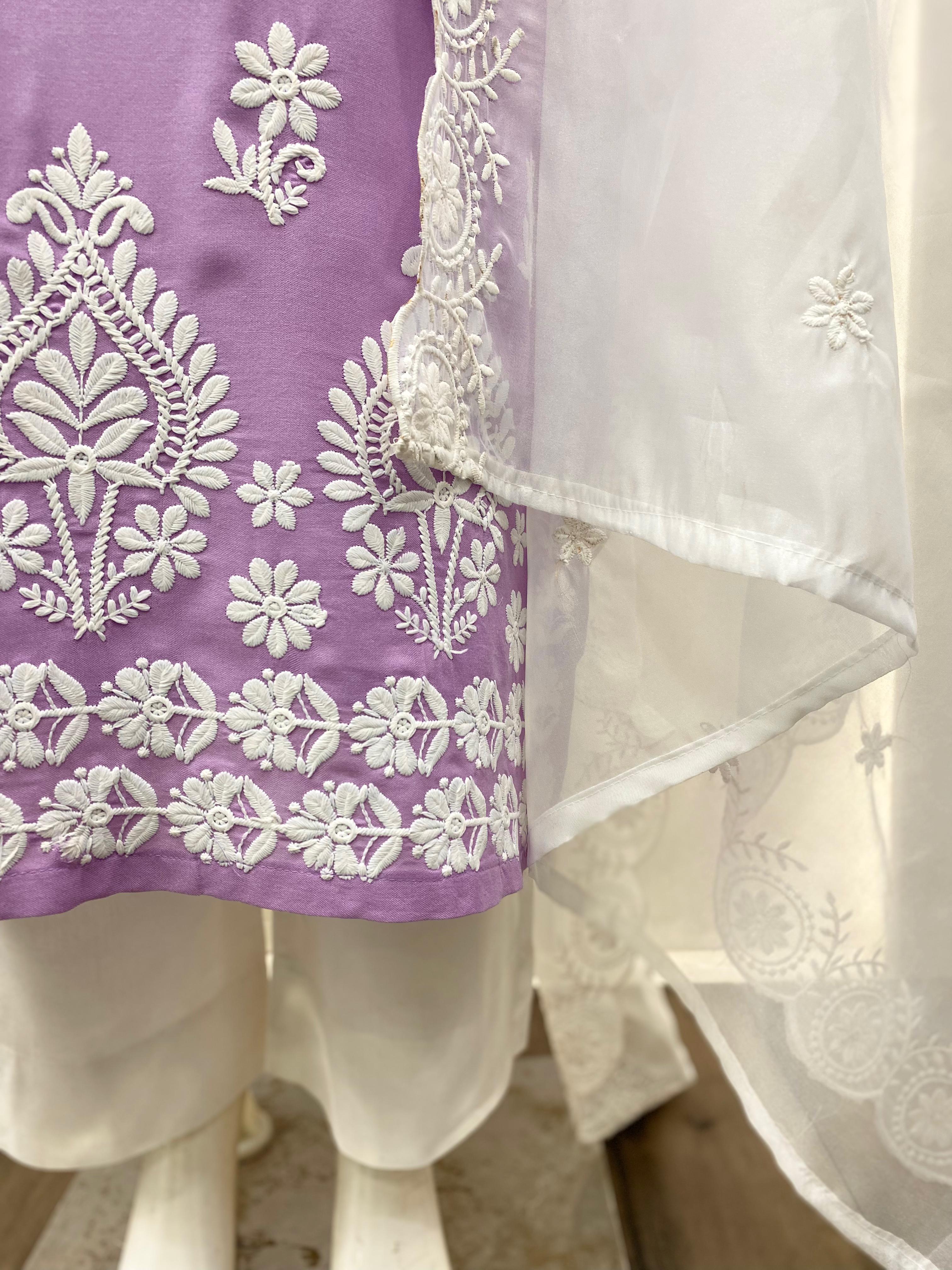 EMBROIDERY WORK SUIT PENT AND DUPATTA