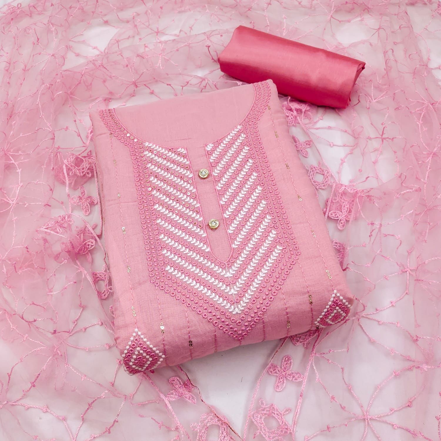 Exquisite Heavy Modal Embroidery Ensemble