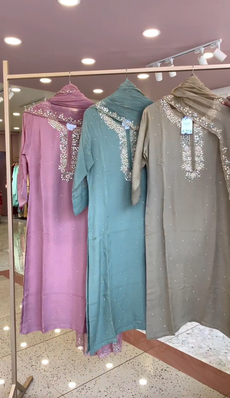 DESIGNER TRENDING SEQUENCE EMBROIDERY WORK SUIT PENT AND DUPATTA