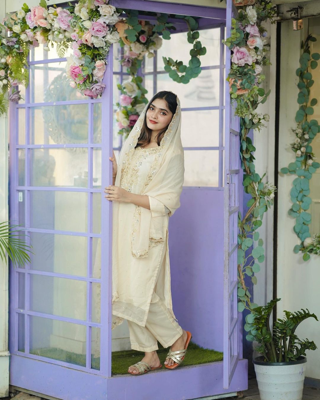 DESIGNER TRENDING SEQUENCE EMBROIDERY WORK SUIT PENT AND DUPATTA