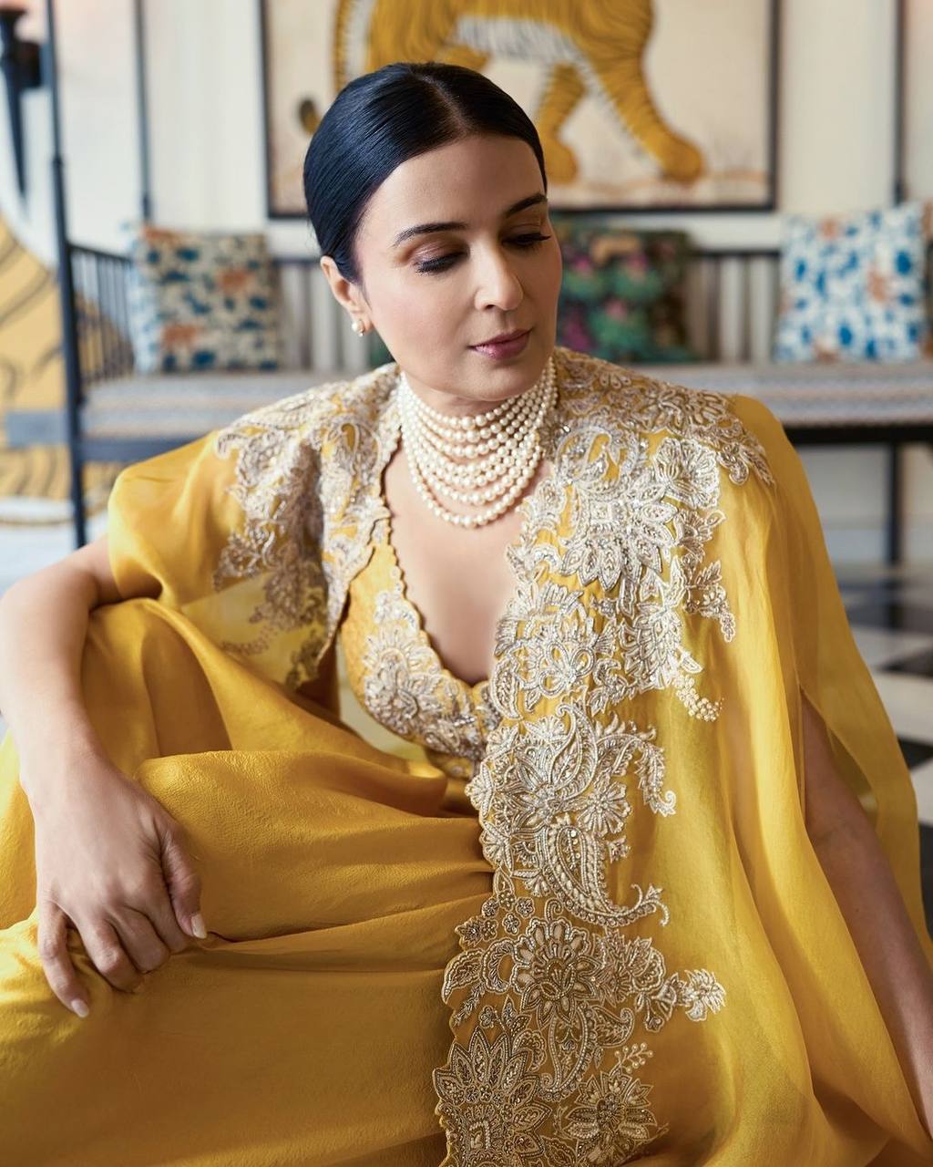 FANCY WESTERN STYLE CORDING SEQUANCE WORK KOTI, BLOUSE WITH SKIRT