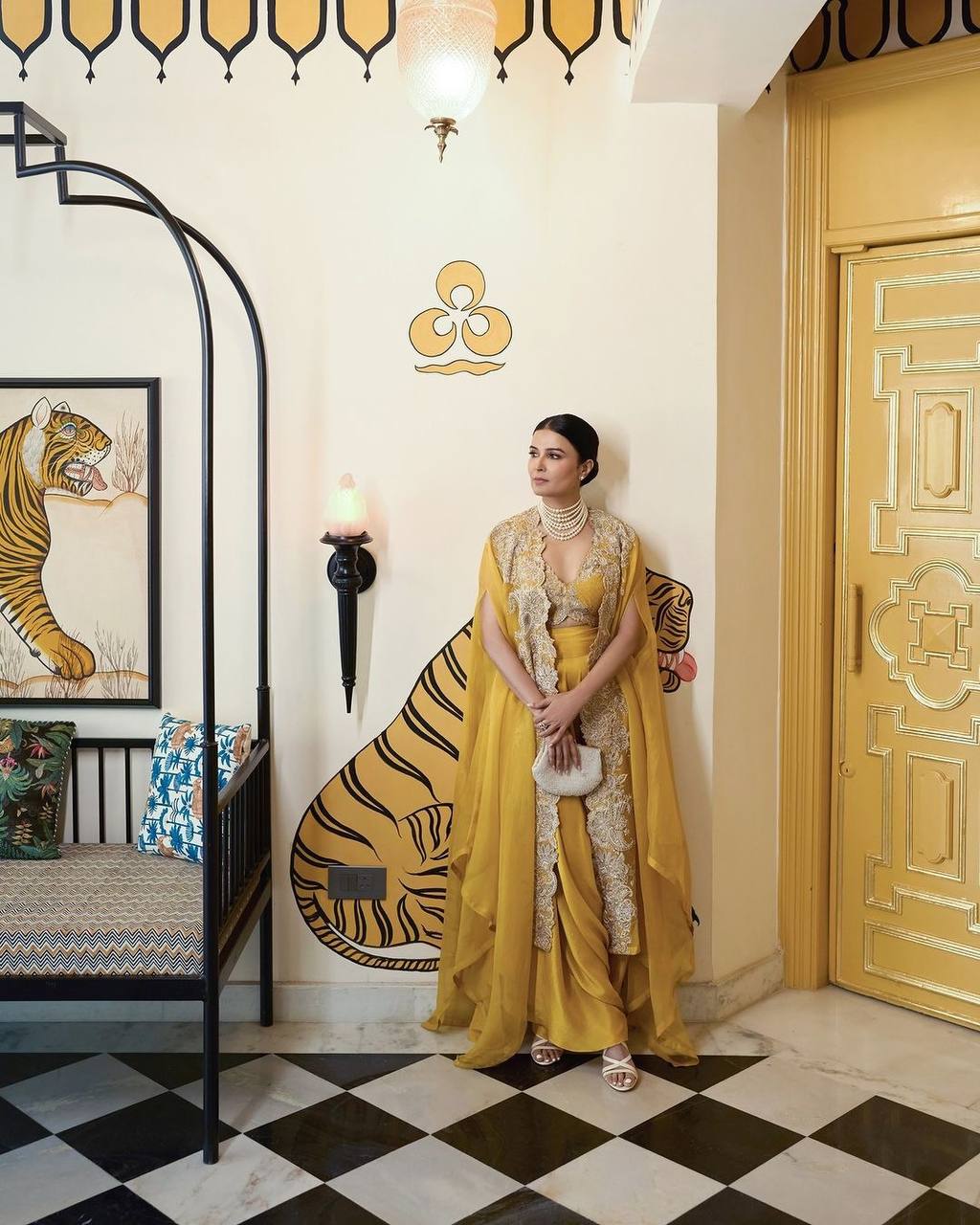 FANCY WESTERN STYLE CORDING SEQUANCE WORK KOTI, BLOUSE WITH SKIRT