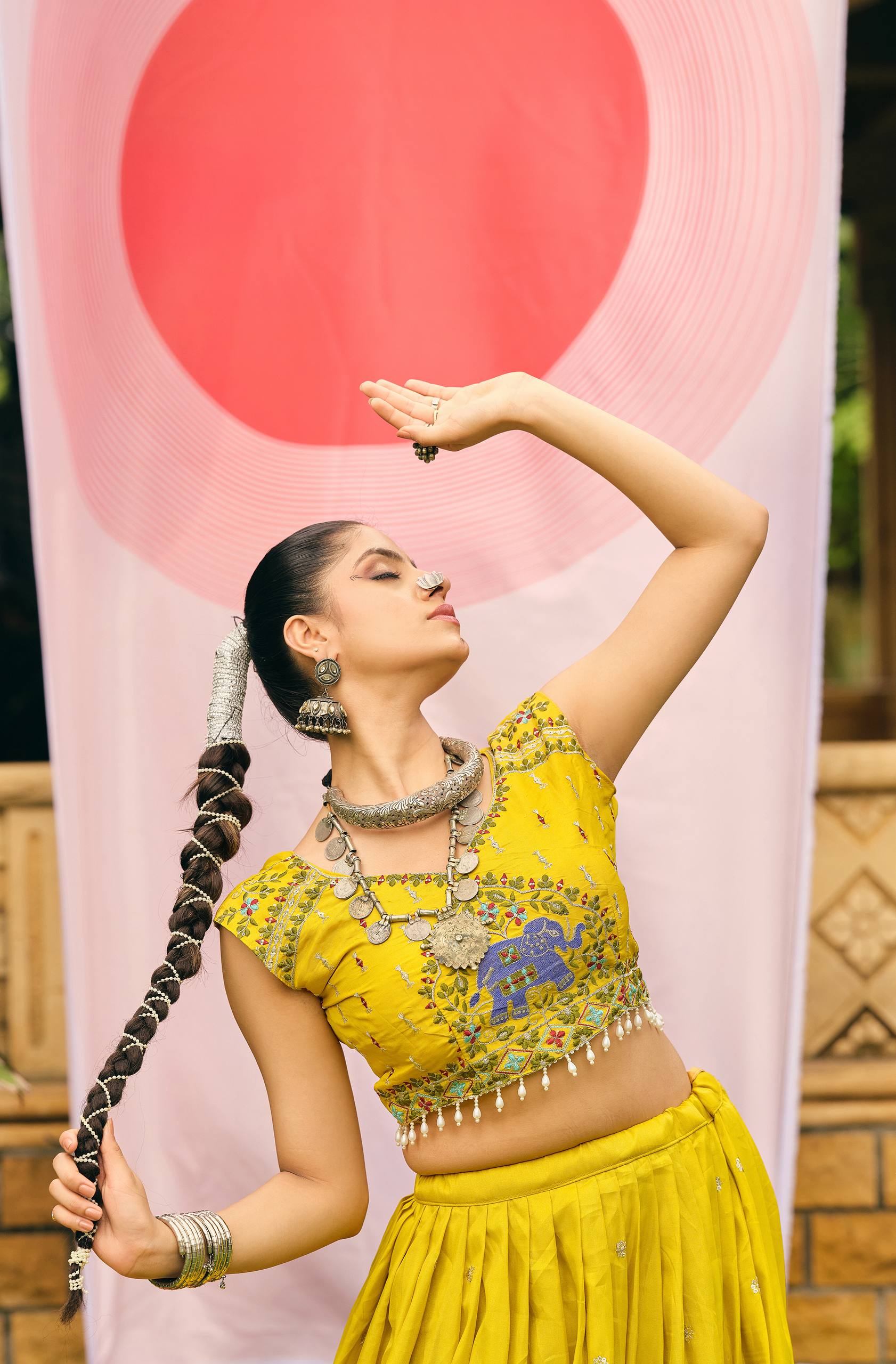 Designer Shimmer Embroidered Lehenga Set with Heavy Work Blouse & Dupatta